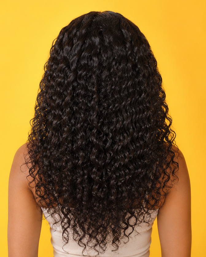 Sweet Bounce - Kinky Curly Brown Lace Cheveux 100% naturels