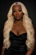 Snow Fall - Full Headgear Wave 100 % Cheveux Naturels