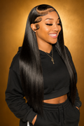 Pretty Gyal - Full Headgear Long Lace Front 100% Cheveux Naturels